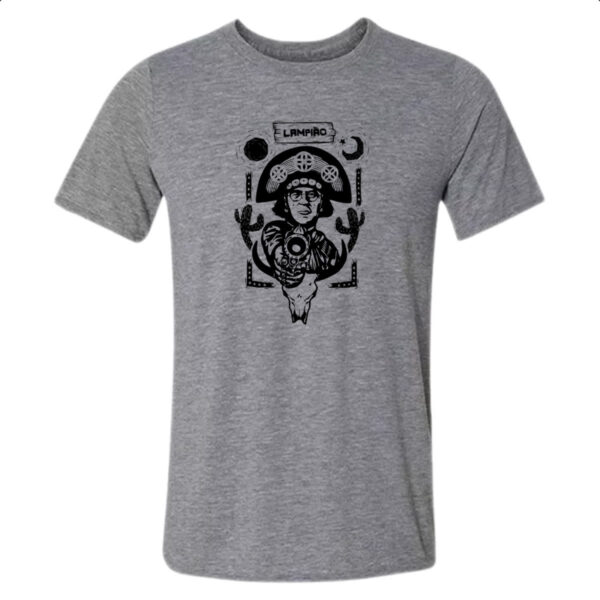 Camiseta Cinza Lampiao rei do cangaco