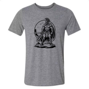 Camiseta Cinza Spartan Sunset Standoff