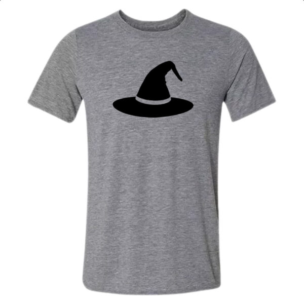 Camiseta Cinza Chapeu de bruxa