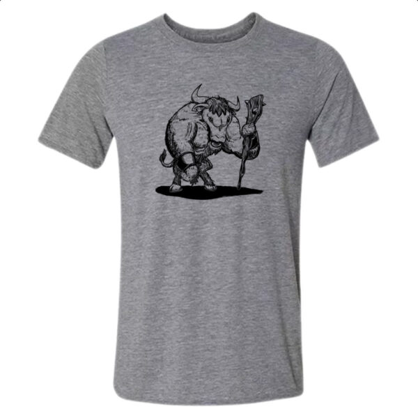 Camiseta Cinza Minotauro Tatoo Style PB