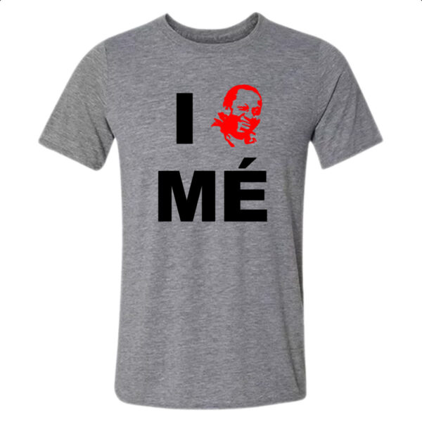 Camiseta Cinza Mussum - I love me
