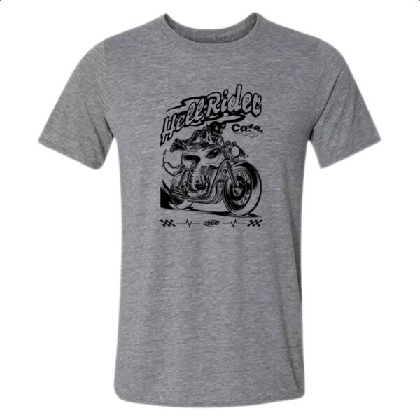 Camiseta Cinza Hell Rider