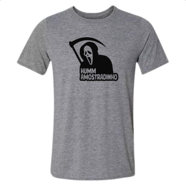 Camiseta Cinza Humm amostradinho