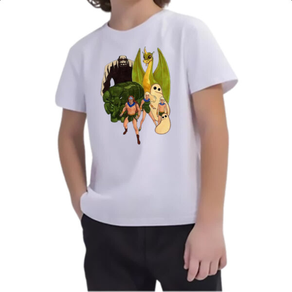 Camiseta Infanto Juvenil Nostalgia Heculoides 03 - Imagem 2