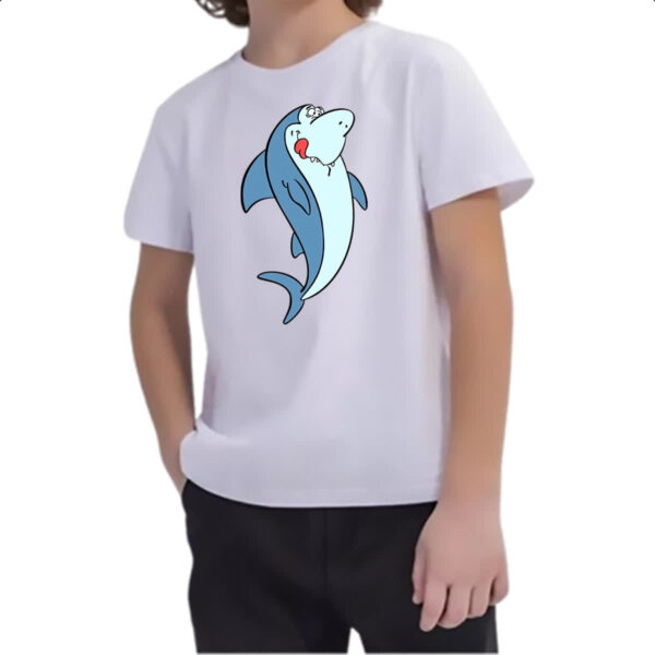 Camiseta Infanto Juvenil Nostalgia Tutubarao - Imagem 2