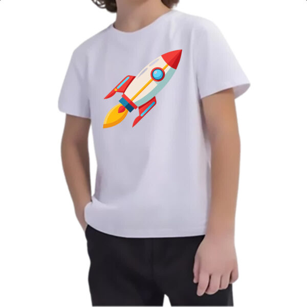 Camiseta Infanto Juvenil Foquete brinquedo infantil - Imagem 2