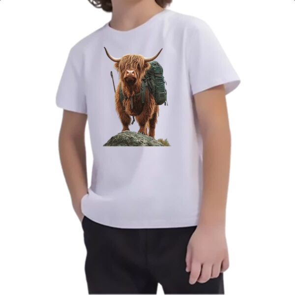 Camiseta Infanto Juvenil Bufalo aventureiro - Imagem 2
