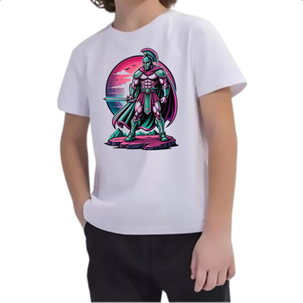 Camiseta Infanto Juvenil Spartan Sunset Standoff - Imagem 2