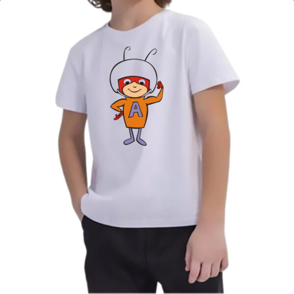 Camiseta Infanto Juvenil Nostalgia Formiga Atomica Muque - Imagem 2
