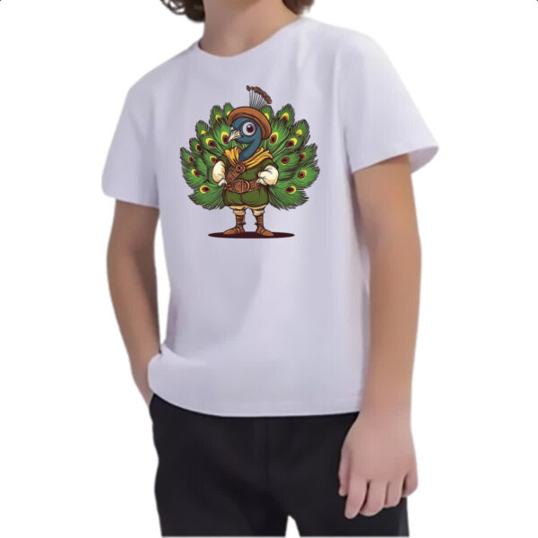 Camiseta Infanto Juvenil Pavao Escoteiro - Imagem 2