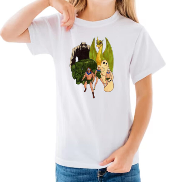 Camiseta Infanto Juvenil Nostalgia Heculoides 03 - Imagem 3