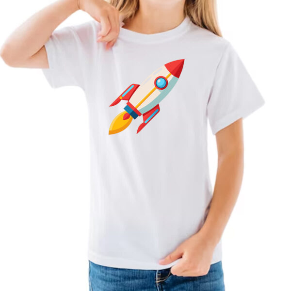 Camiseta Infanto Juvenil Foquete brinquedo infantil - Imagem 3
