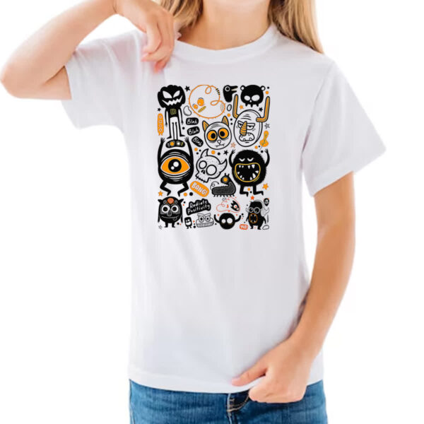 Camiseta Infanto Juvenil We all have monsters within - Imagem 3