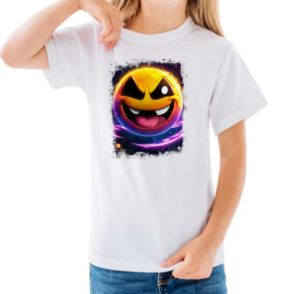 Camiseta Infanto Juvenil Planeta Emoji Sarcastico - Imagem 3