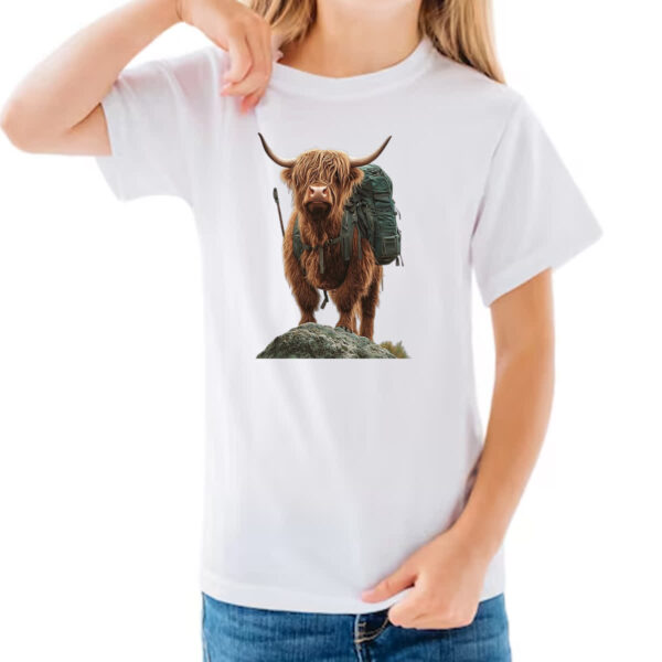 Camiseta Infanto Juvenil Bufalo aventureiro - Imagem 3
