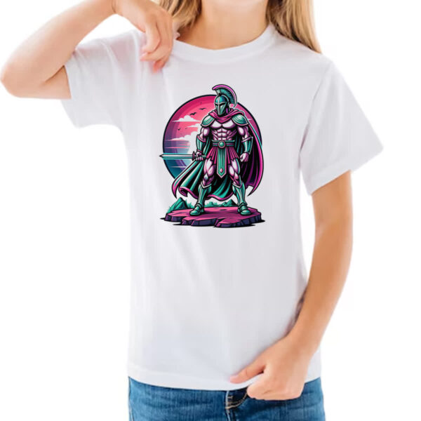 Camiseta Infanto Juvenil Spartan Sunset Standoff - Imagem 3