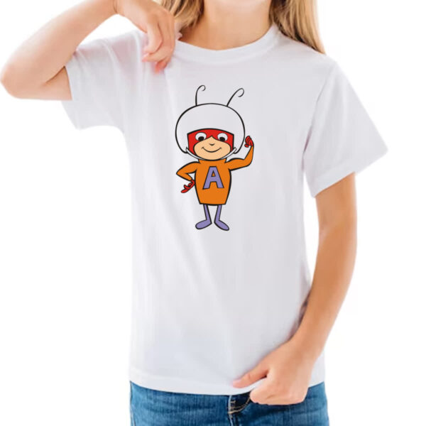Camiseta Infanto Juvenil Nostalgia Formiga Atomica Muque - Imagem 3
