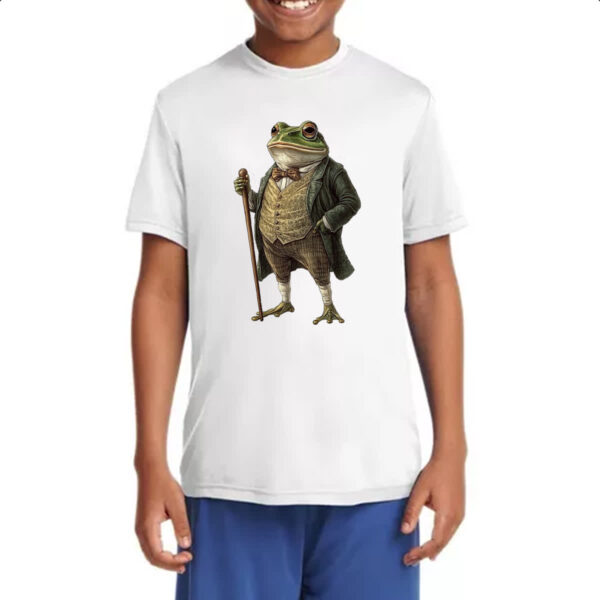 Camiseta Infanto Juvenil Sapo aristrocata - Imagem 4