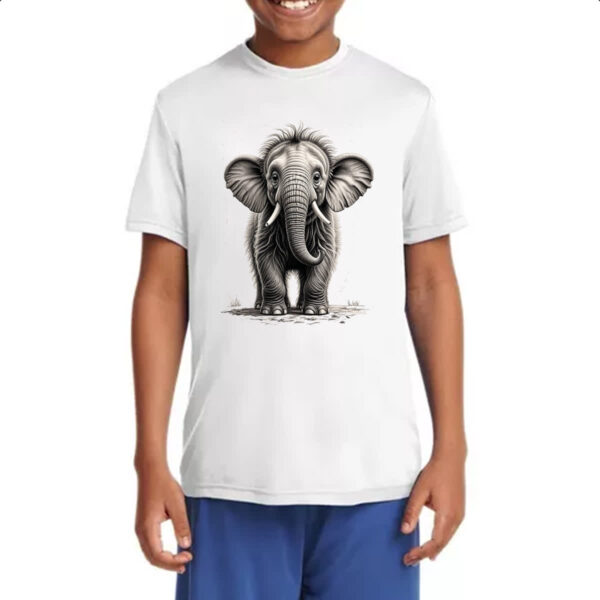 Camiseta Infanto Juvenil Bebe Mamute - Imagem 4