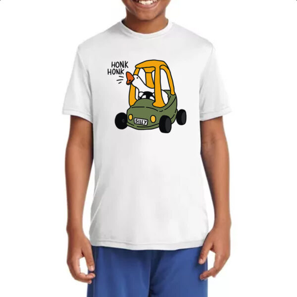 Camiseta Infanto Juvenil Ganso motorista - Imagem 4