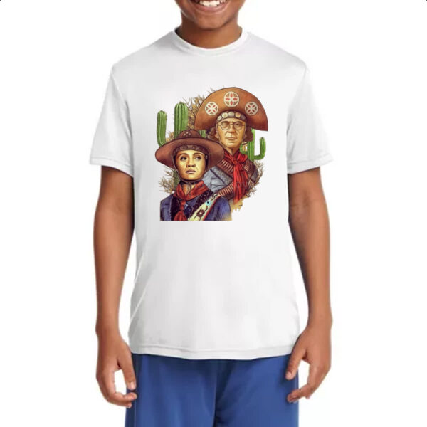 Camiseta Infanto Juvenil Lampiao e Maria Bonita Pintura - Imagem 4