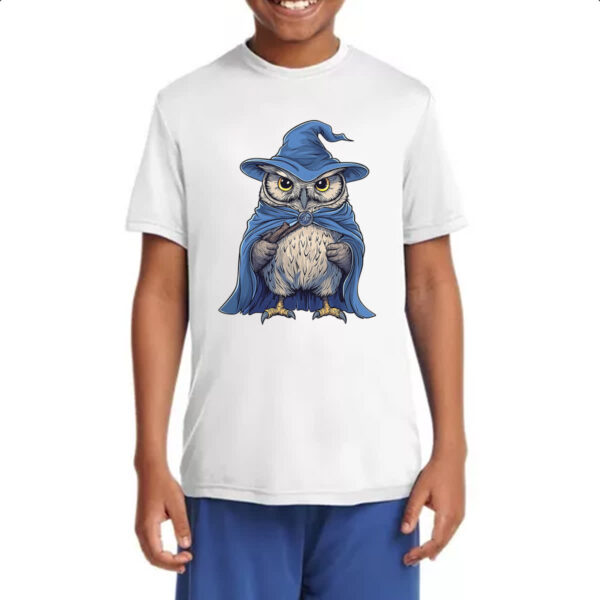 Camiseta Infanto Juvenil Mago Coruja - Imagem 4