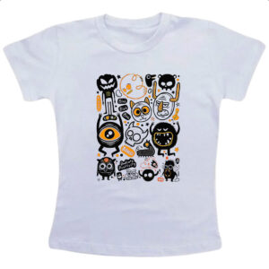 Camiseta Infanto Juvenil We all have monsters within