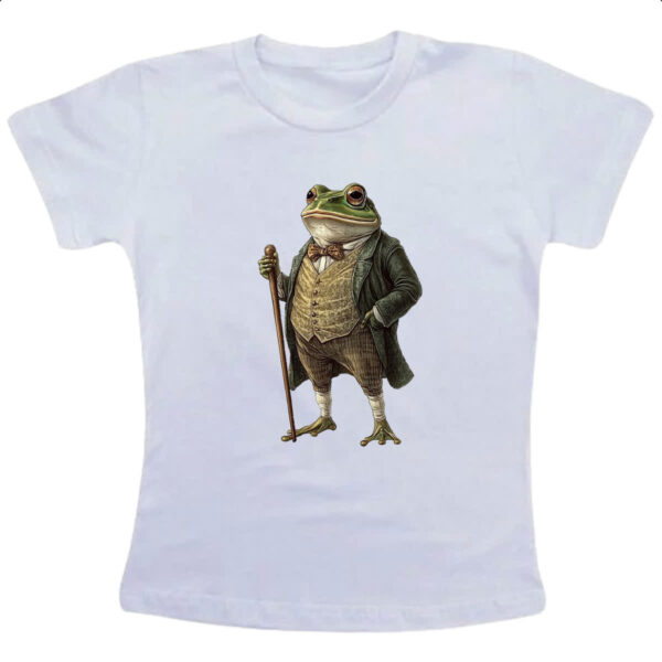 Camiseta Infanto Juvenil Sapo aristrocata