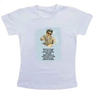 Camiseta Infanto Juvenil Espiritismo agradece os encargos