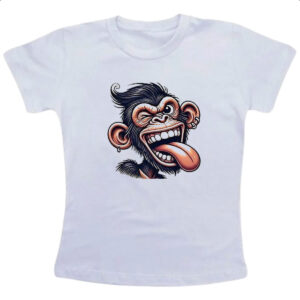 Camiseta Infanto Juvenil Chimpanze doido