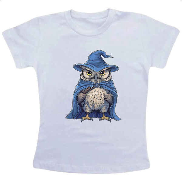 Camiseta Infanto Juvenil Mago Coruja