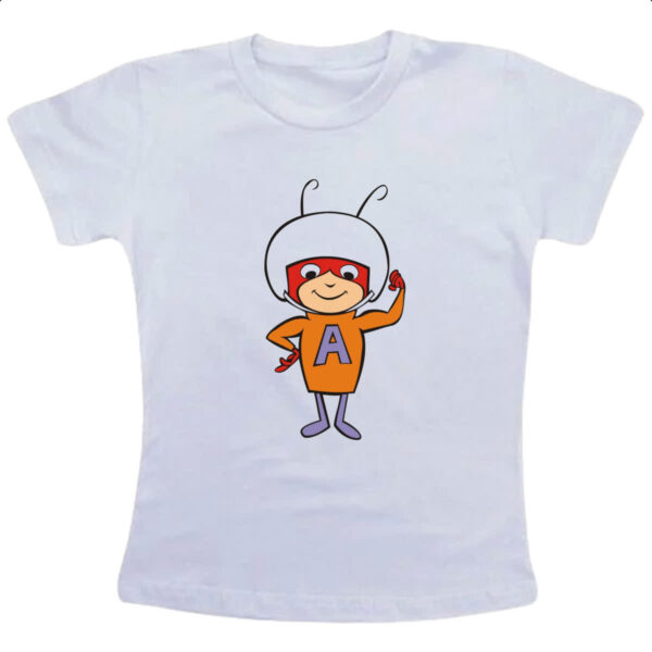 Camiseta Infanto Juvenil Nostalgia Formiga Atomica Muque