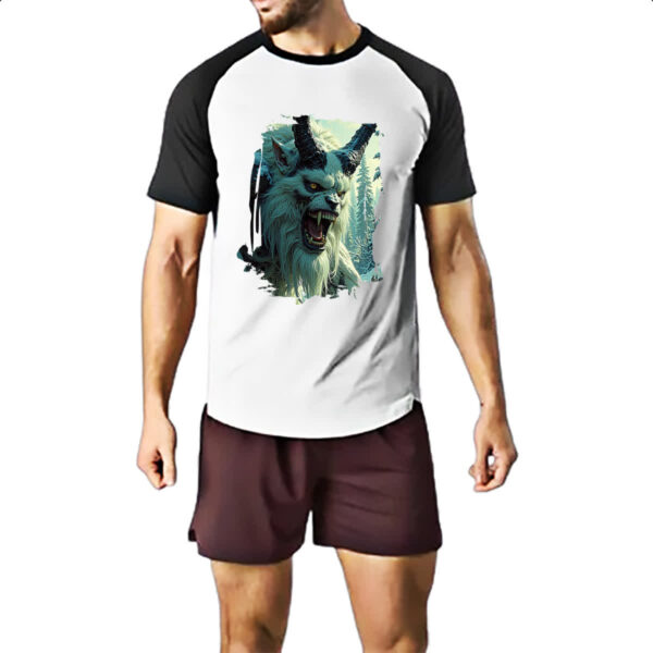Camiseta Raglan Lendas Wendigo - Imagem 2