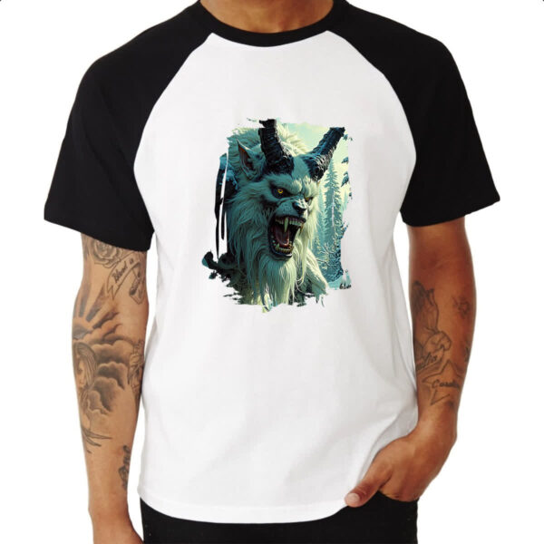Camiseta Raglan Lendas Wendigo - Imagem 3