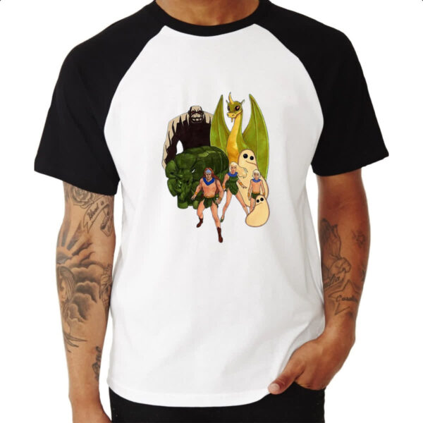 Camiseta Raglan Nostalgia Heculoides 03 - Imagem 3