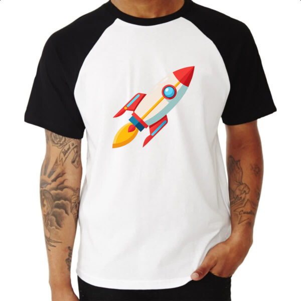 Camiseta Raglan Foquete brinquedo infantil - Imagem 3