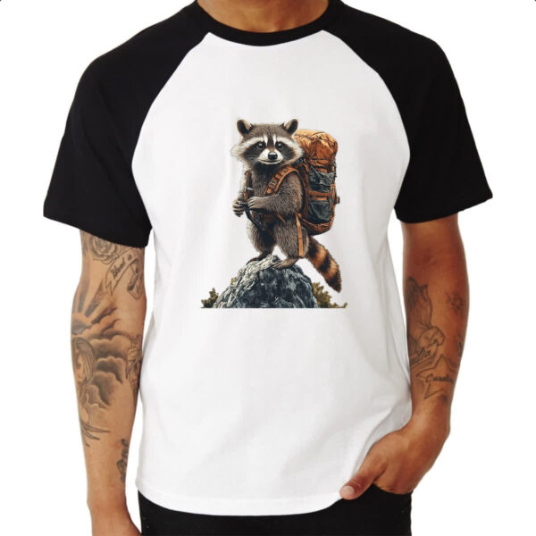 Camiseta Raglan Guaximin aventureiro - Imagem 3