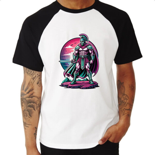 Camiseta Raglan Spartan Sunset Standoff - Imagem 3