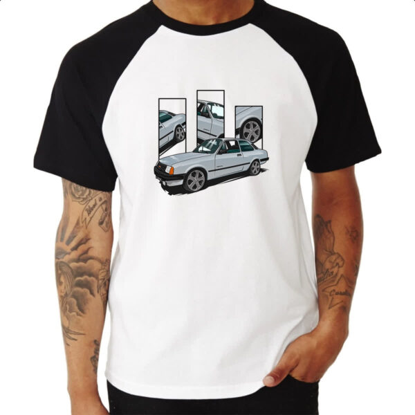Camiseta Raglan Chevette placas verticais - Imagem 3