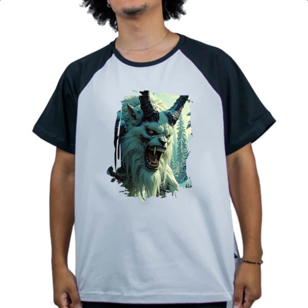 Camiseta Raglan Lendas Wendigo - Imagem 4