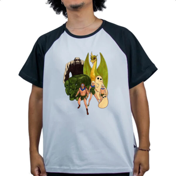 Camiseta Raglan Nostalgia Heculoides 03 - Imagem 4