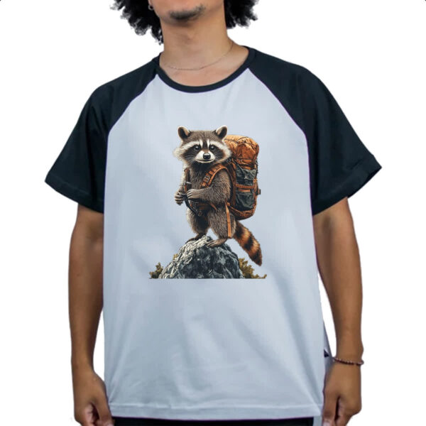 Camiseta Raglan Guaximin aventureiro - Imagem 4