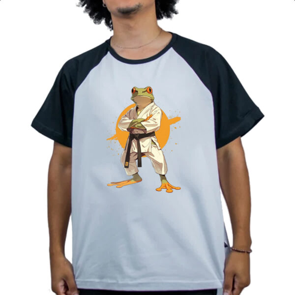 Camiseta Raglan Sapo Judoca - Imagem 4