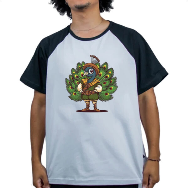 Camiseta Raglan Pavao Escoteiro - Imagem 4
