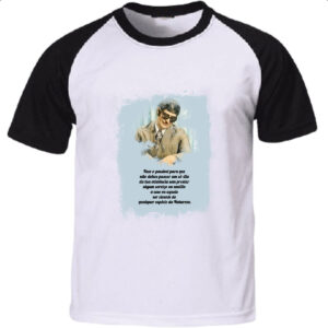 Camiseta Raglan Espiritismo faze o possivel