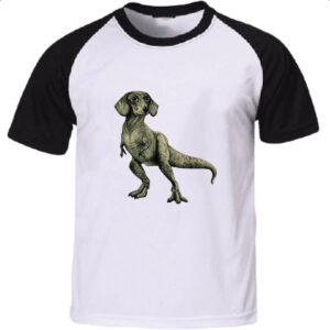 Camiseta Raglan Dachshund Rex
