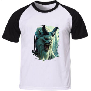 Camiseta Raglan Lendas Wendigo