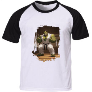 Camiseta Raglan Ogro Judo