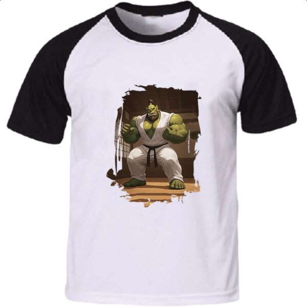 Camiseta Raglan Ogro Judo