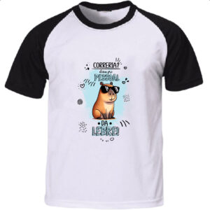 Camiseta Raglan Capivara correria